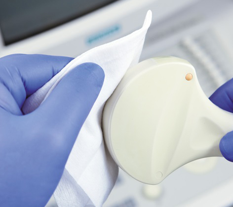 mikrobac-virucidal-tissues-anwendung Anwendungsbild Mikrobac Virucidal Tissues