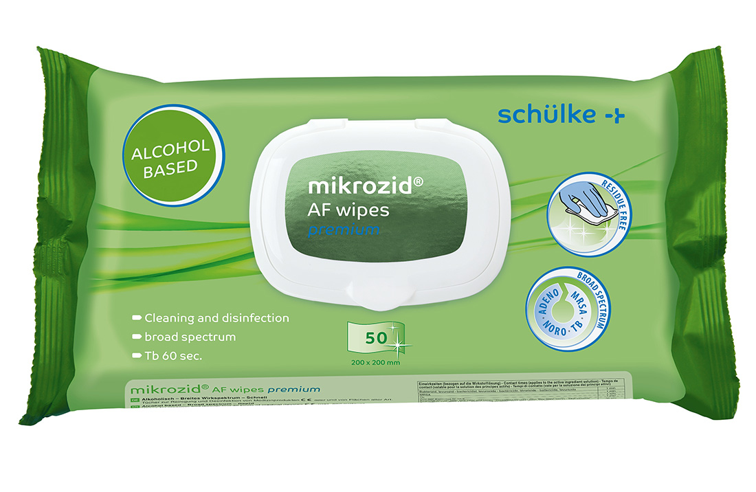 Produktbild schülke mikrozid af wipes