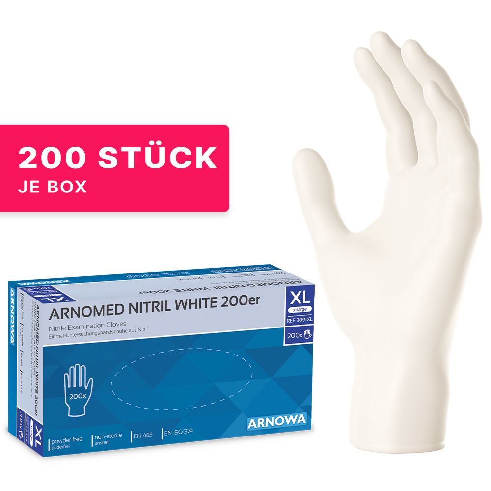 ARNOMED NITRIL WHITE 200er