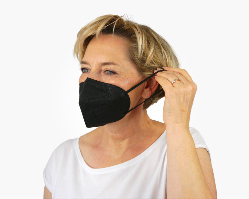 411-bk-rich-content-1 FFP2 Maske Schwarz