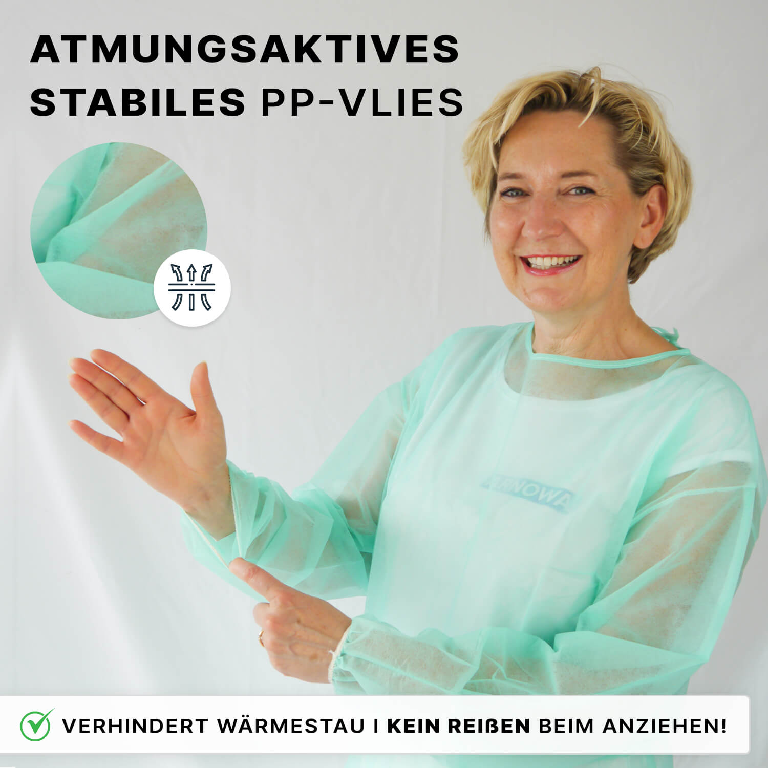 422-G-Material ARNOMED Schutzkittel