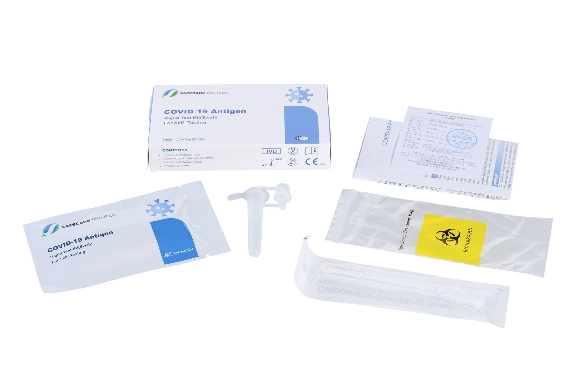 SAFECARE Antigen Test Umfang Test-Kit