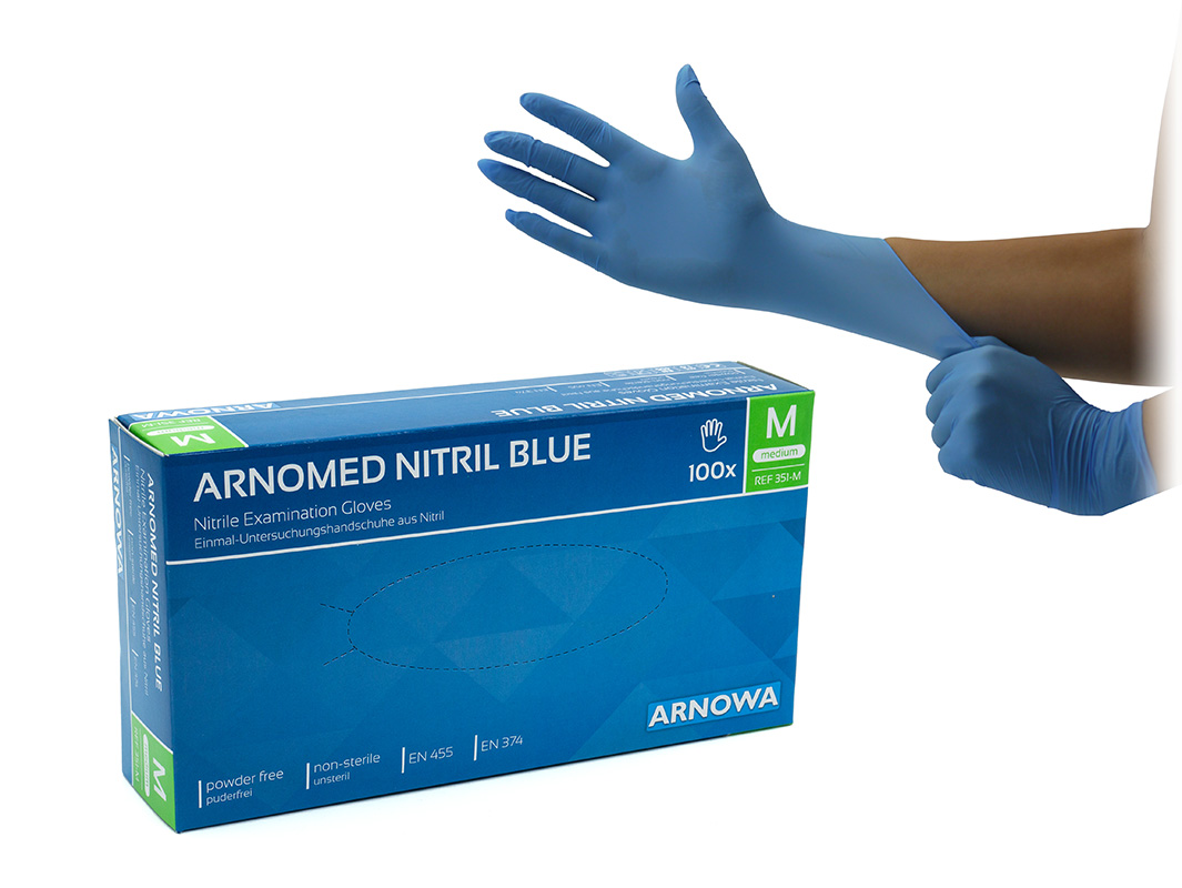hygienischer puderfreier transparenter PVC-Handschuh-Large （M） Einweghandschuhe 